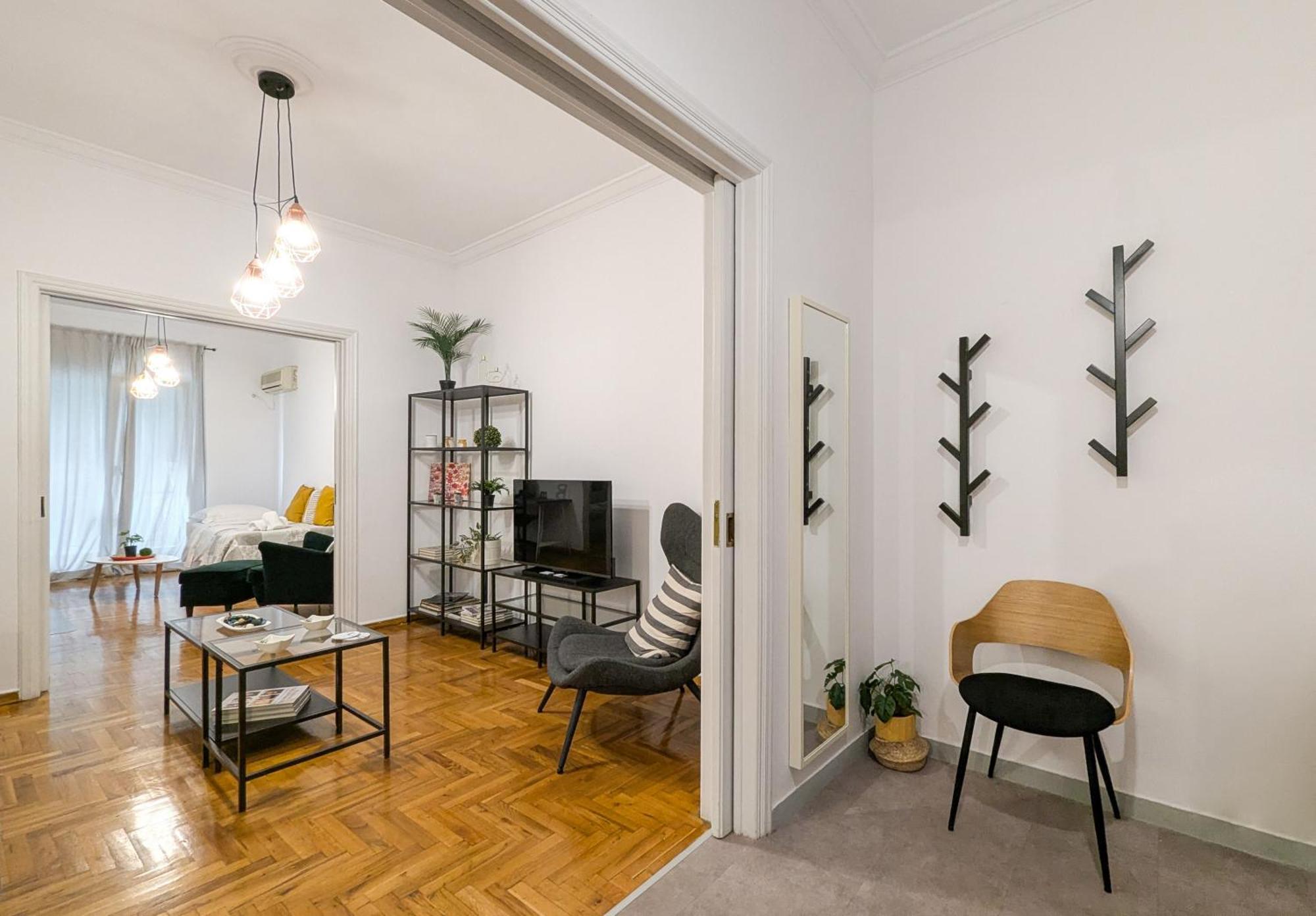 Spacious Apt For 5 Guests Next To Acropolis&Metro Atena Exterior foto