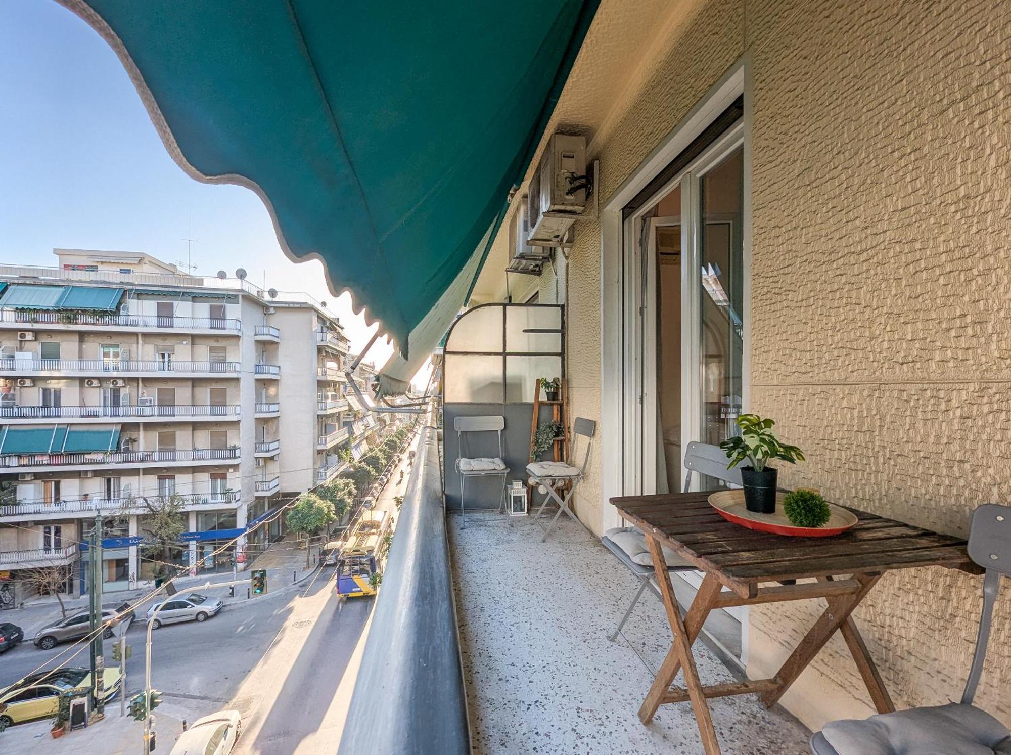 Spacious Apt For 5 Guests Next To Acropolis&Metro Atena Exterior foto