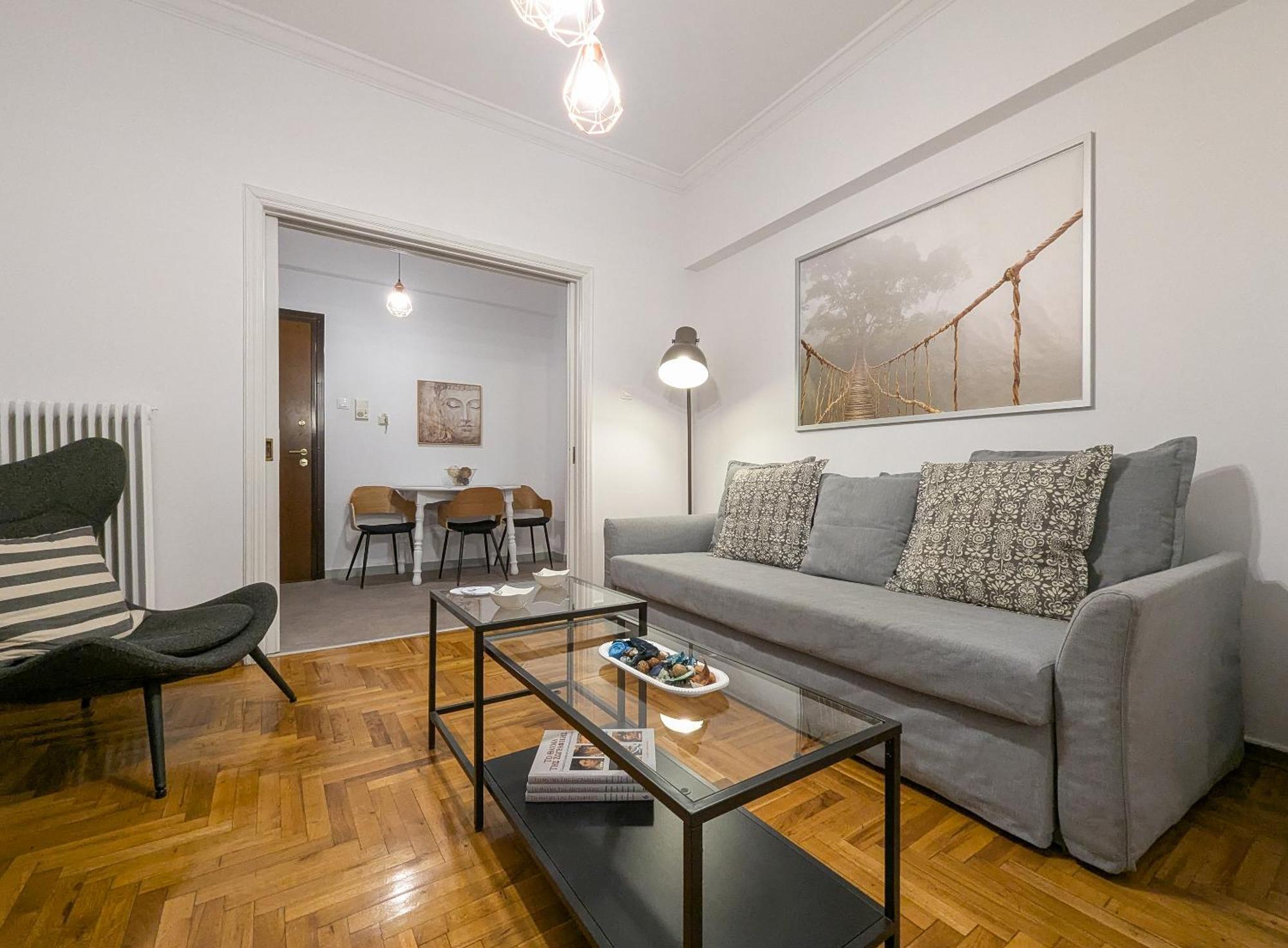 Spacious Apt For 5 Guests Next To Acropolis&Metro Atena Exterior foto