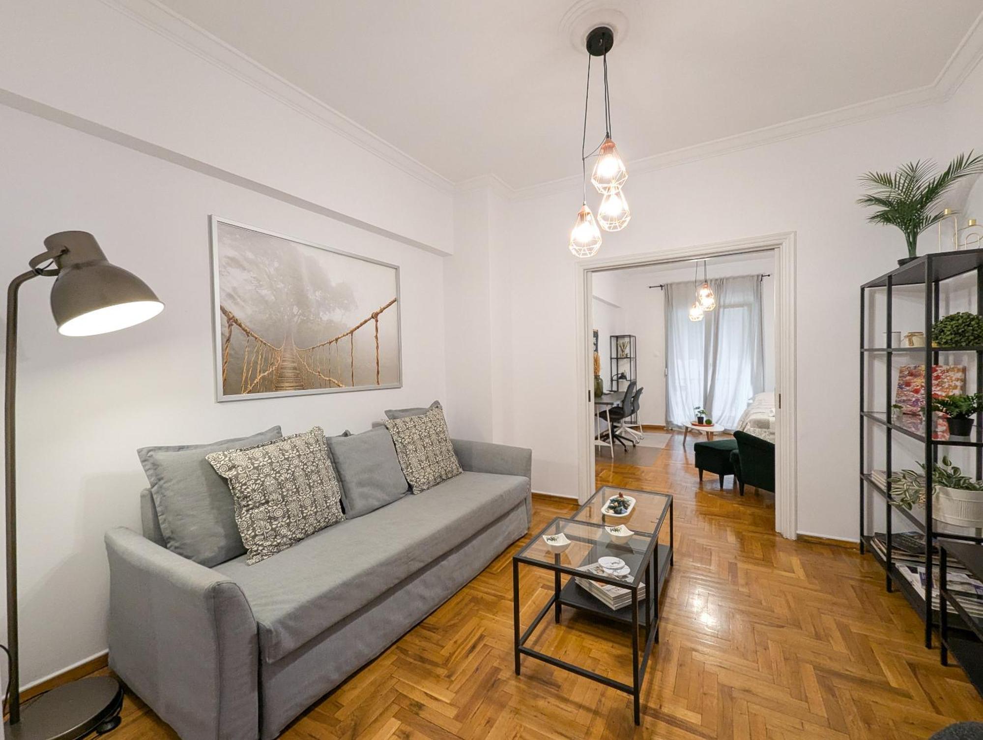 Spacious Apt For 5 Guests Next To Acropolis&Metro Atena Exterior foto