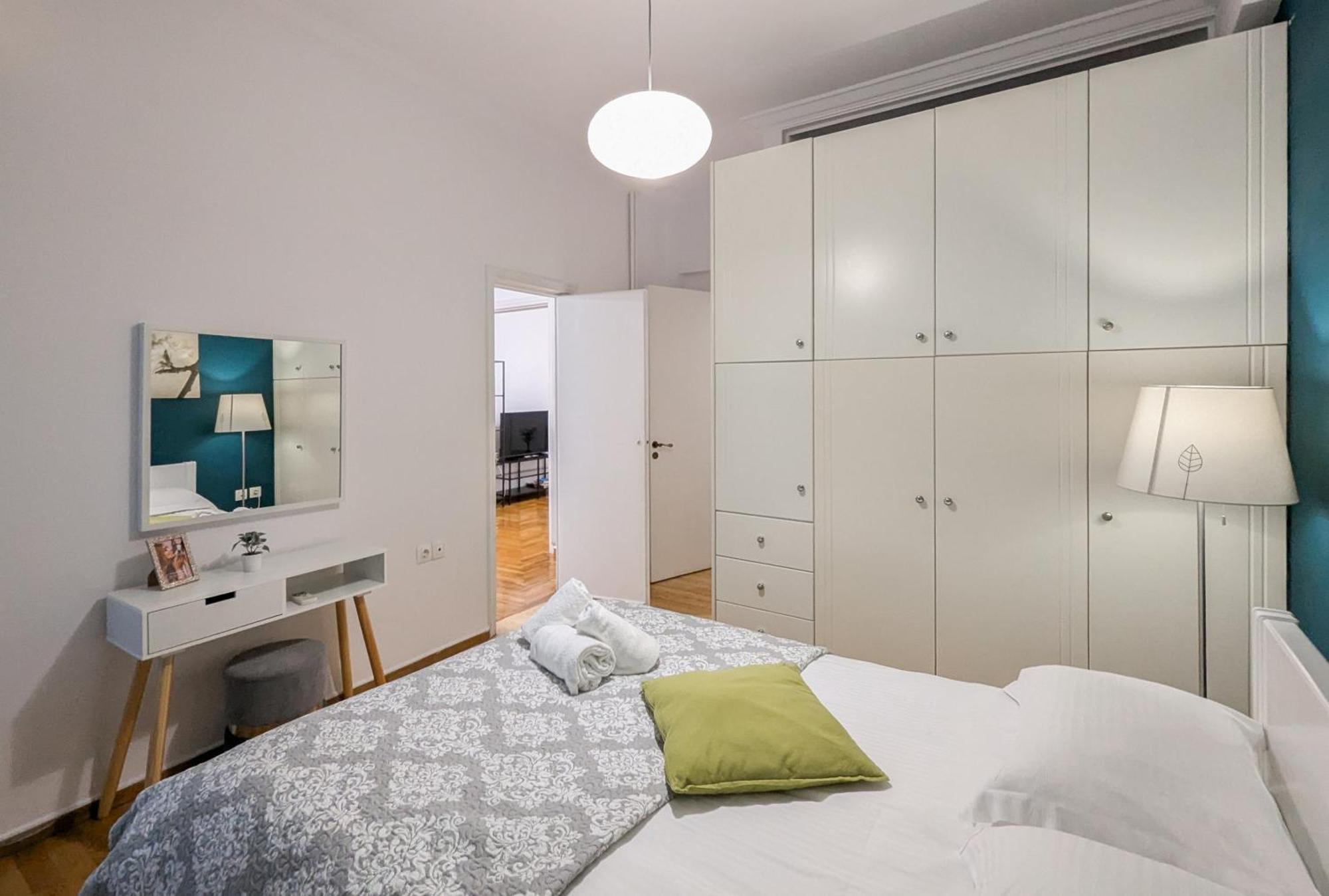 Spacious Apt For 5 Guests Next To Acropolis&Metro Atena Exterior foto