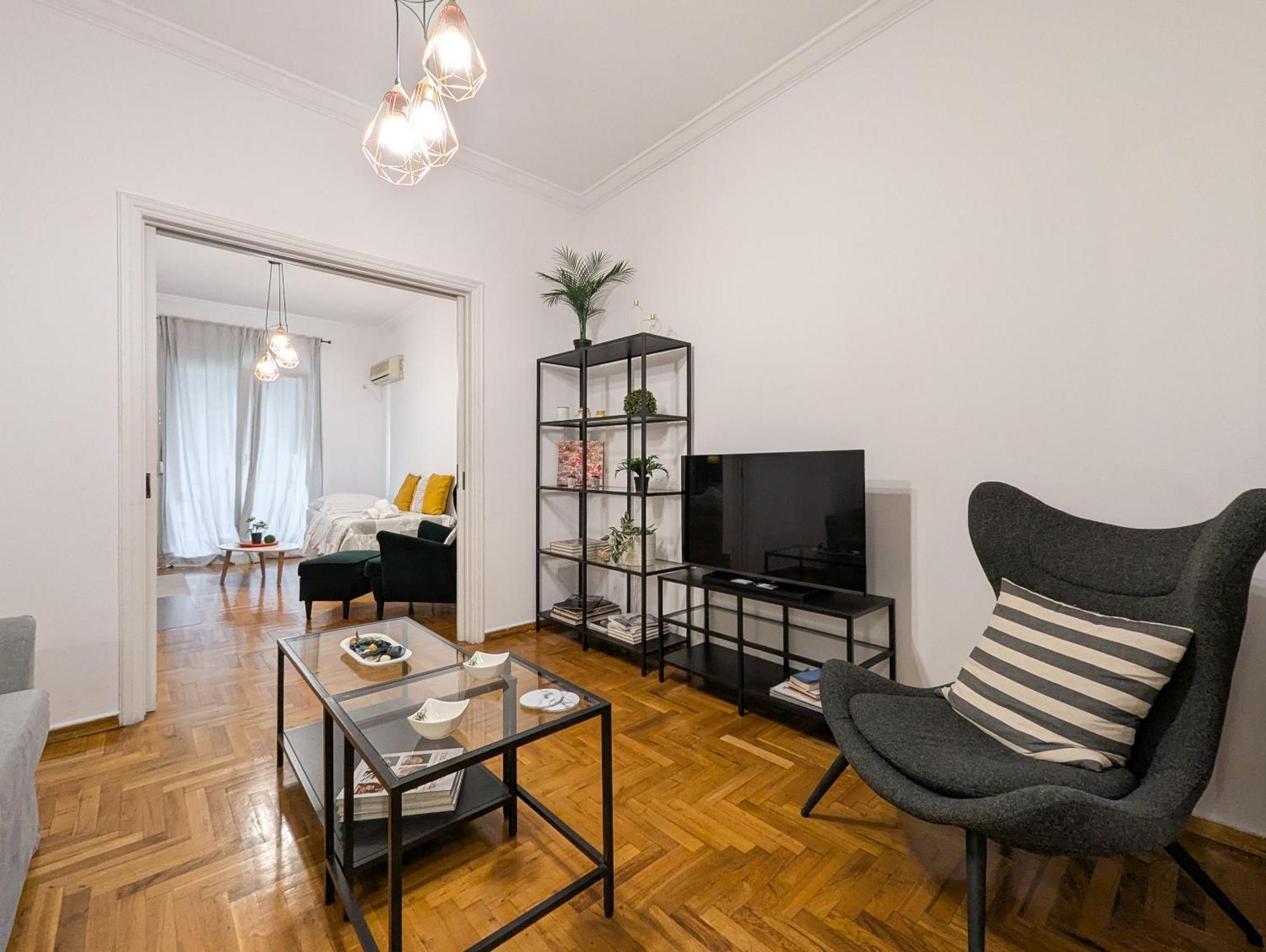 Spacious Apt For 5 Guests Next To Acropolis&Metro Atena Exterior foto