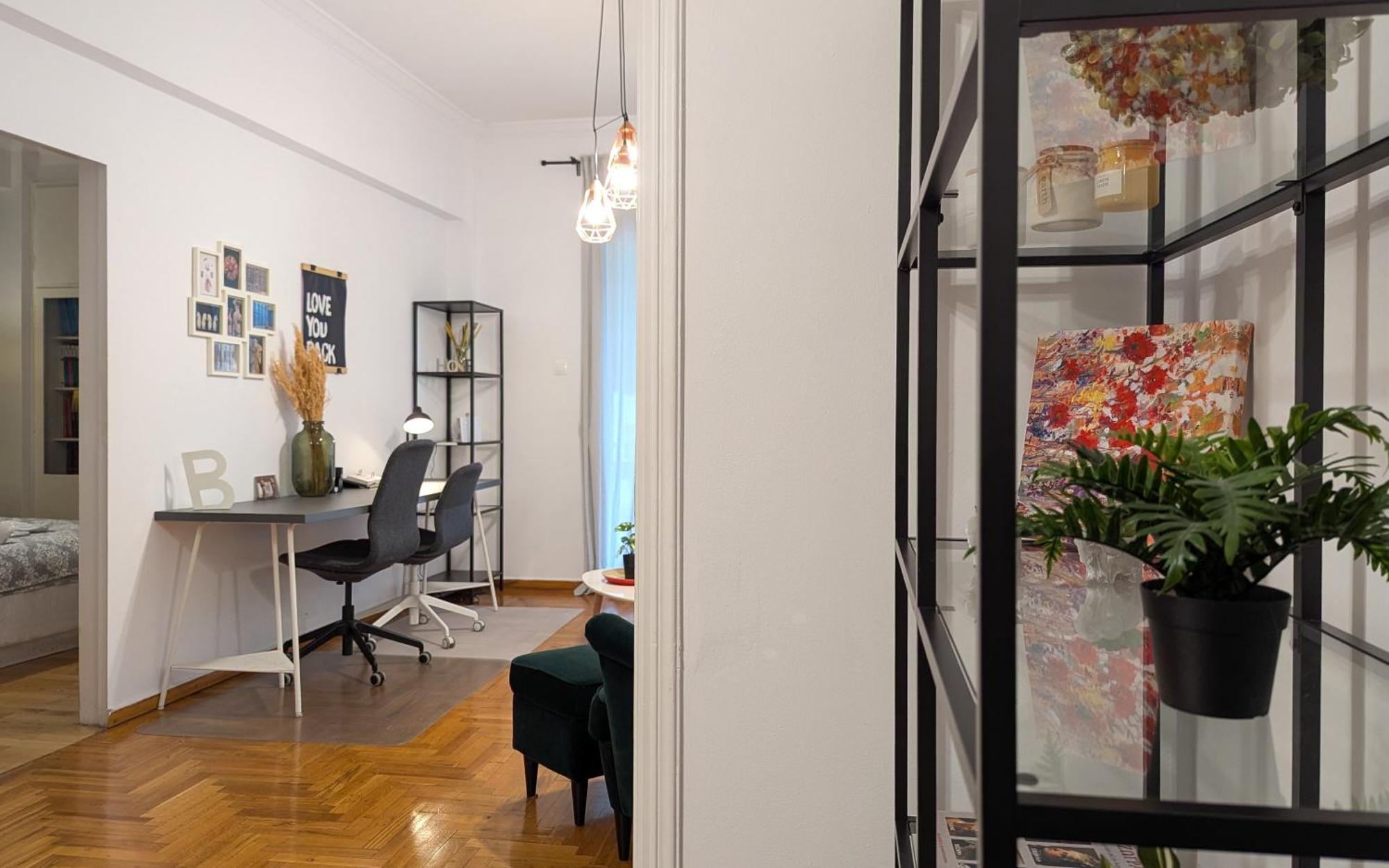 Spacious Apt For 5 Guests Next To Acropolis&Metro Atena Exterior foto